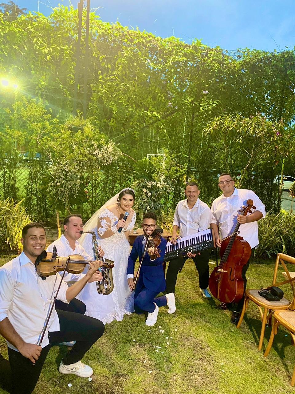 Grupo Musical Os Serpas — retrato dos músicos